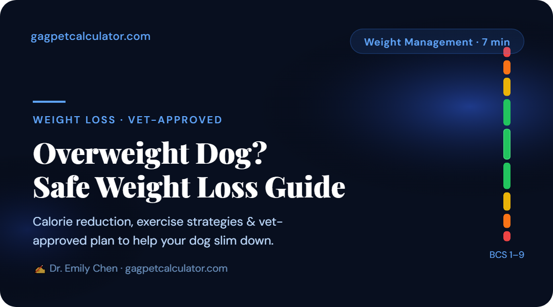 Overweight Dog? The Complete Guide to Safe, Effective Pet Weight Loss