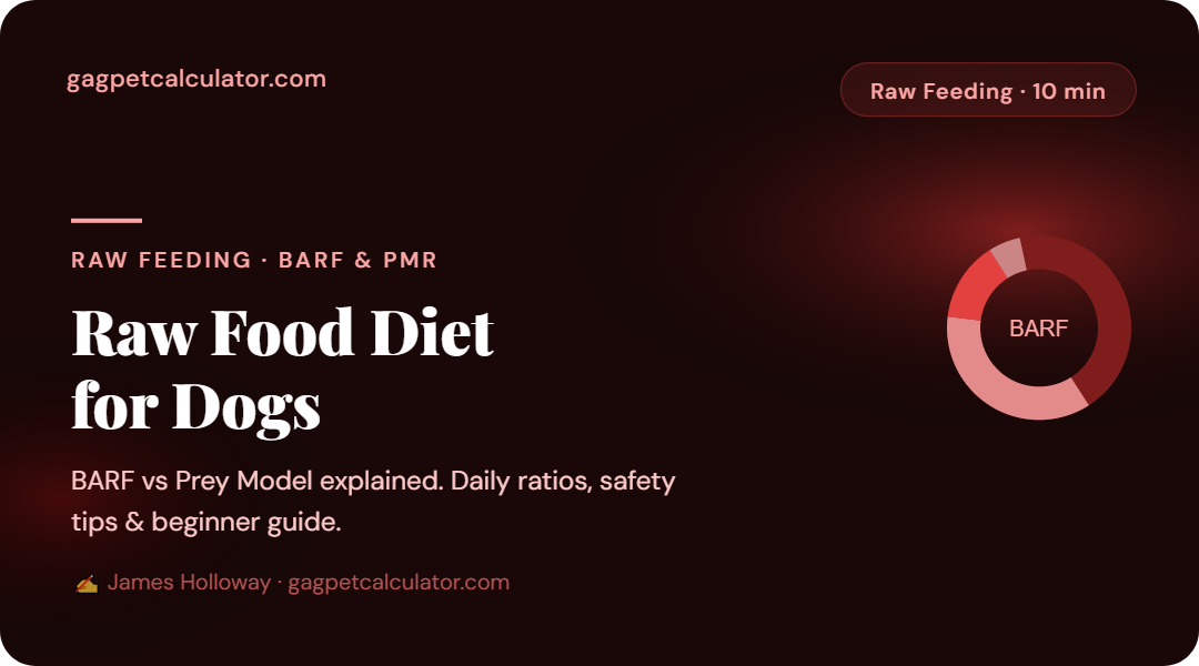 Raw Food Diet for Dogs: A Complete Beginner's Guide to BARF & PMR